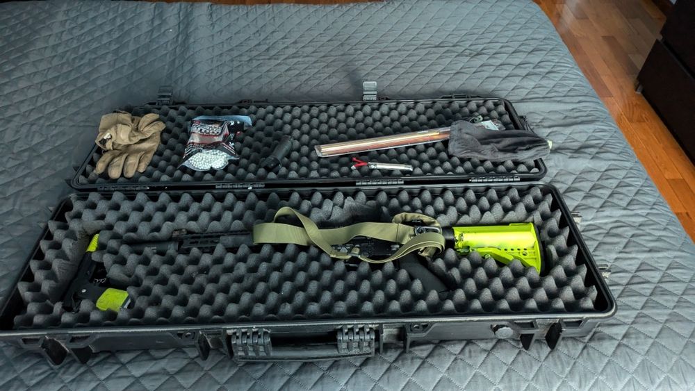 Equipamento Airsoft  (G&P / AW Custom / Nuprol) - Desocupar