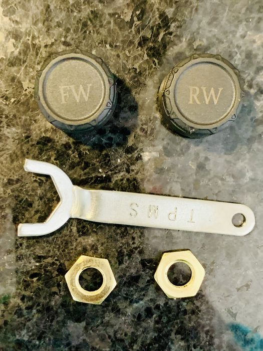 Monitor de pressão de pneus para moto, mota ou bicicleta