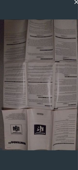 Manual Instrucoes Nintendo 64