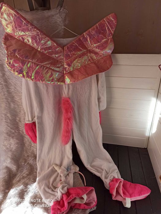 Велюровий Маскарадний костюм комбінезон кігурумі єдиноріг поні 7-8 рок