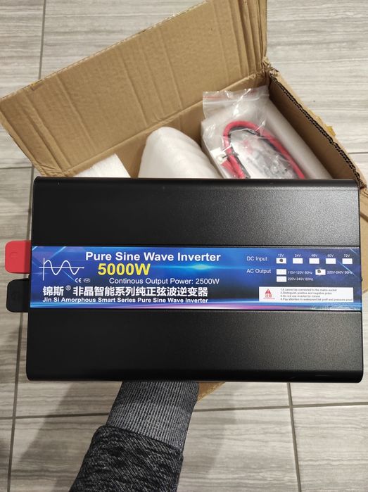 Інвертор з 12 на 220 чистий синус