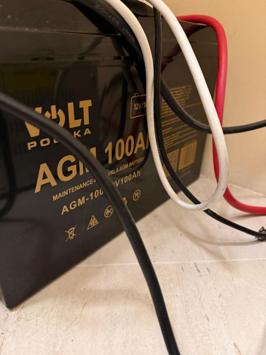 Інвертор volt polska, sinus PRO 800E,комплект