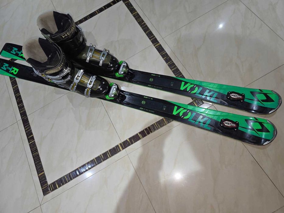 Komplet NARTY VOLKL RTM 84 UVO 172CM 170CM+buty 30,5CM rozm.46