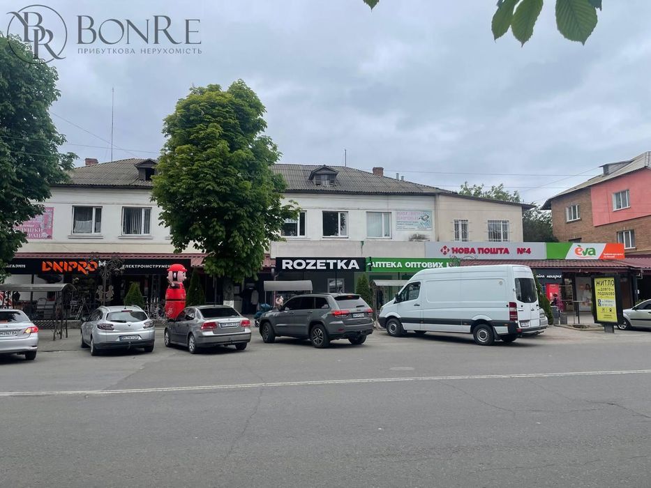 Оренда, Фасадні, Торгові та Офісні, Ромни, Соборна, 9-65м2