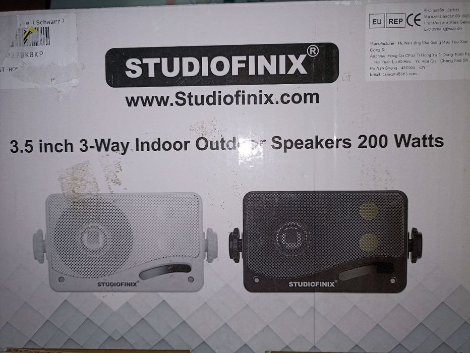 Колонки STUDIOFINIX 3.5" 3-Way Indoor — Нові!