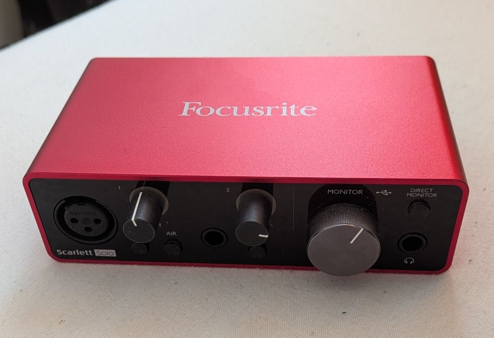 Focusrite Scarlett Solo 3rd gen