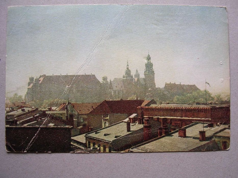 Stara pocztówka Kraków