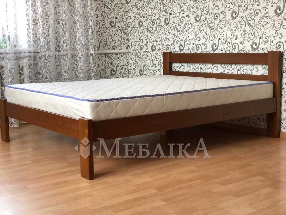 Дерев'яні ліжка з ламелями 160х200 см в наявності в Луцьку