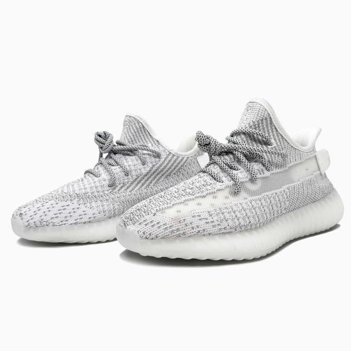 Женские кроссовки Adidas Yeezy 350 Static Reflective. Размеры 36-41