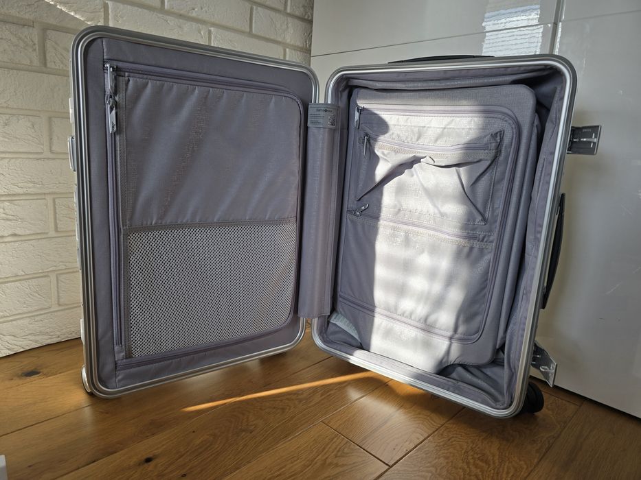 Samsonite Proxis ALU 55 cm – kabinowa – NOWA – premium