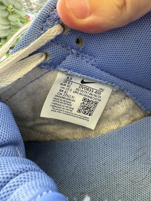 Кросівки шкіряні Nike Dunk 43 розмір Е15835