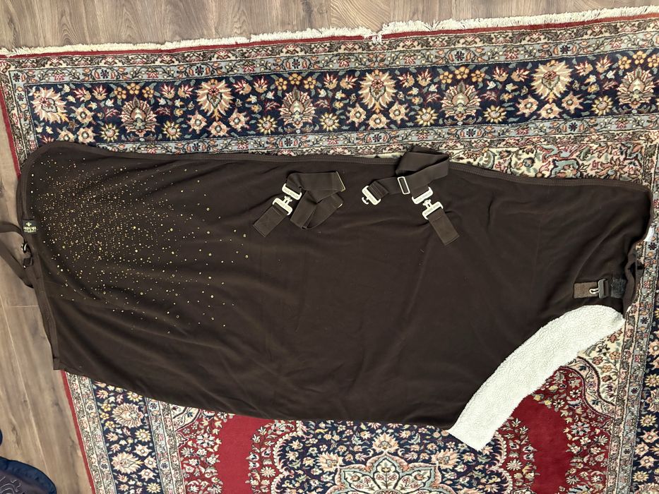 derka polarowa z kolnierzem