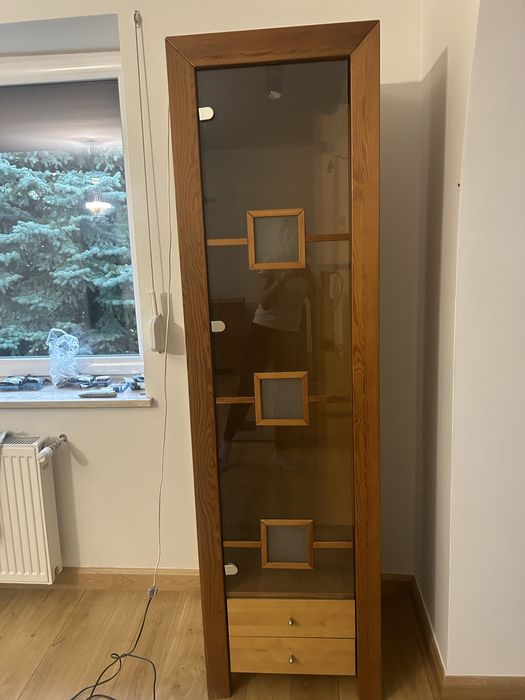 Zestaw mebli sosnowych 4 elementowy