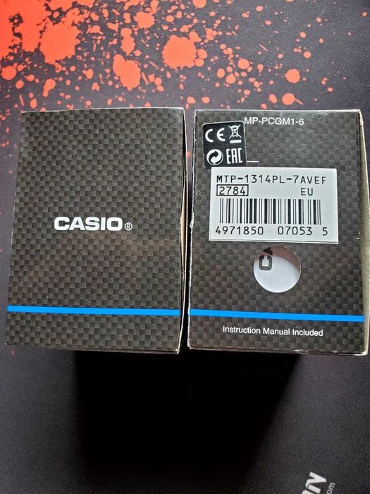 Класичний годинник Casio MTP-1314PL-7AVEF