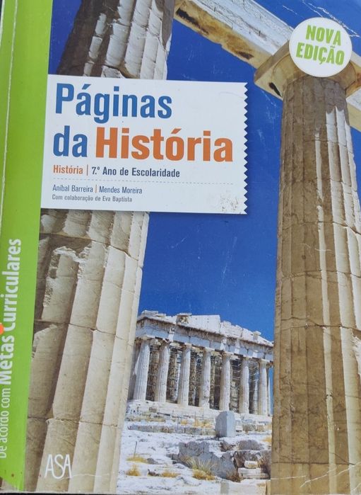 Páginas da História manual 7 ano