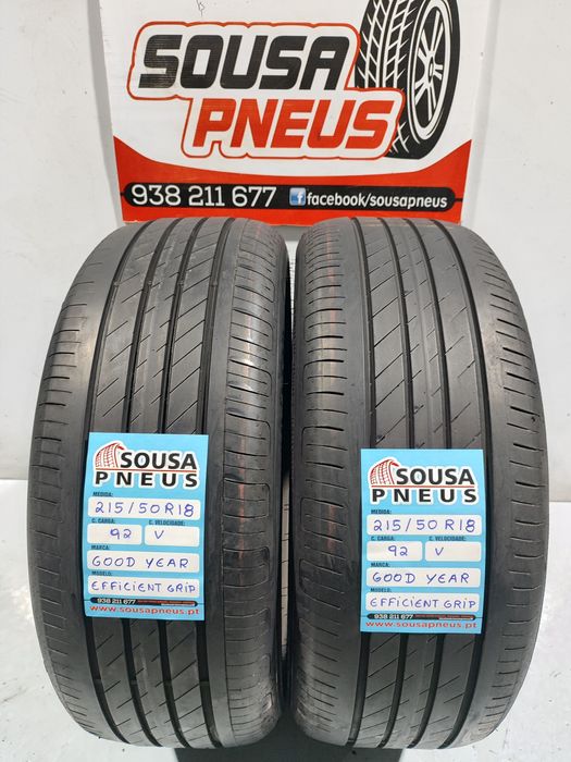 2 pneus semi novos 215-50R18 Good year - Oferta dos Portes