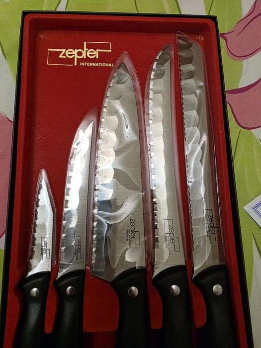 Набір ножів Zepter нові цептер самозаточувальні оригінал ножи цептор