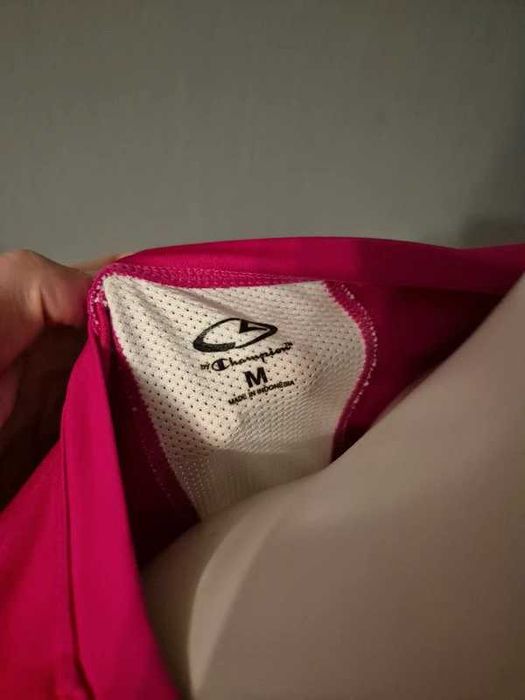 Long sleeve koszulka damska sportowa różowa M 38