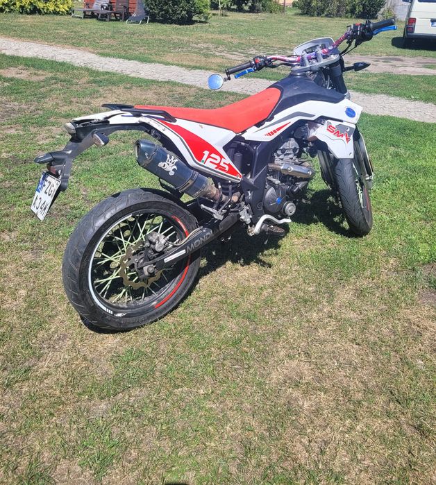 Motocykl Mondial smx 125 supermoto