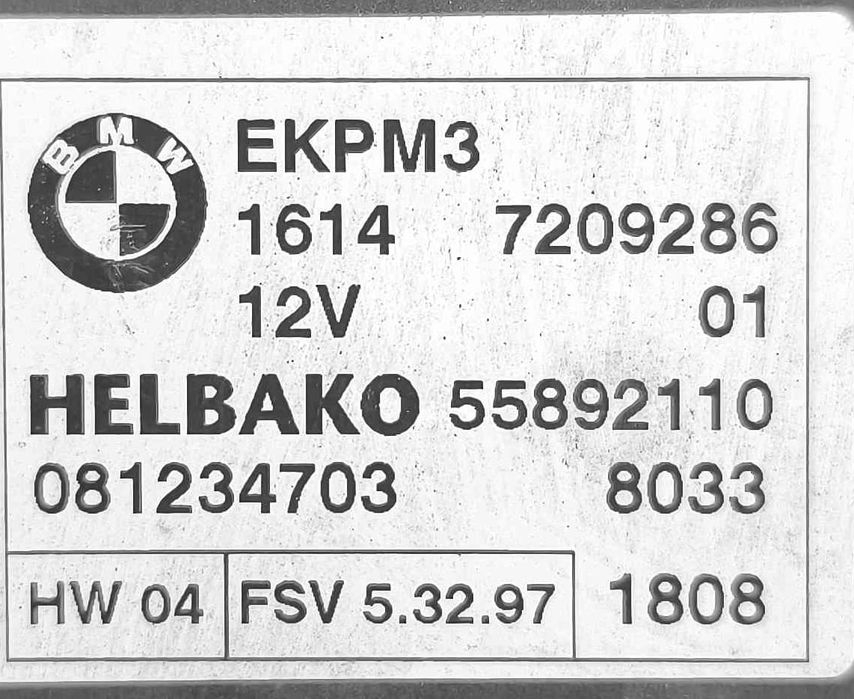 Boia Combustível 7209286 - BMW 1
