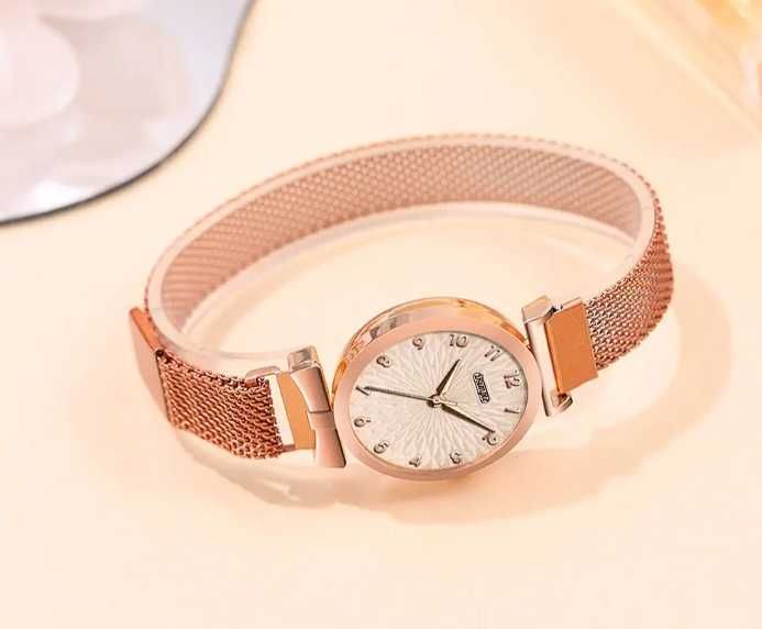 Zestaw Zegarek damski/bransoletka/kwarcowy