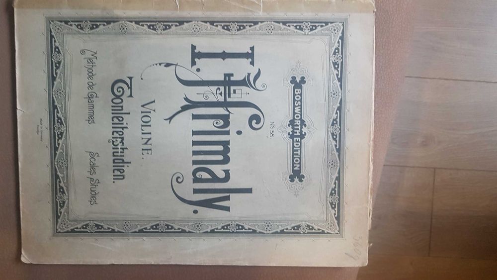 Gonleiter studien na fortepian J.Hrimaly