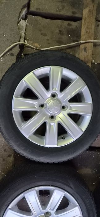 Alufelgi z oponami Mistubishi Colt 2011 15 cali 185/60r15