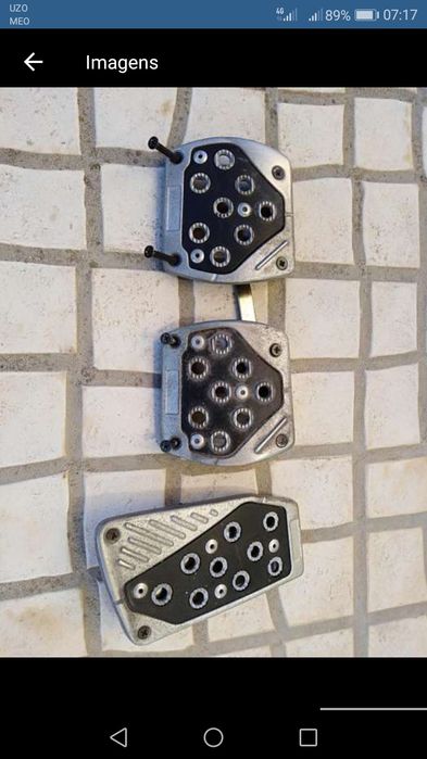 Pedais universal para carro