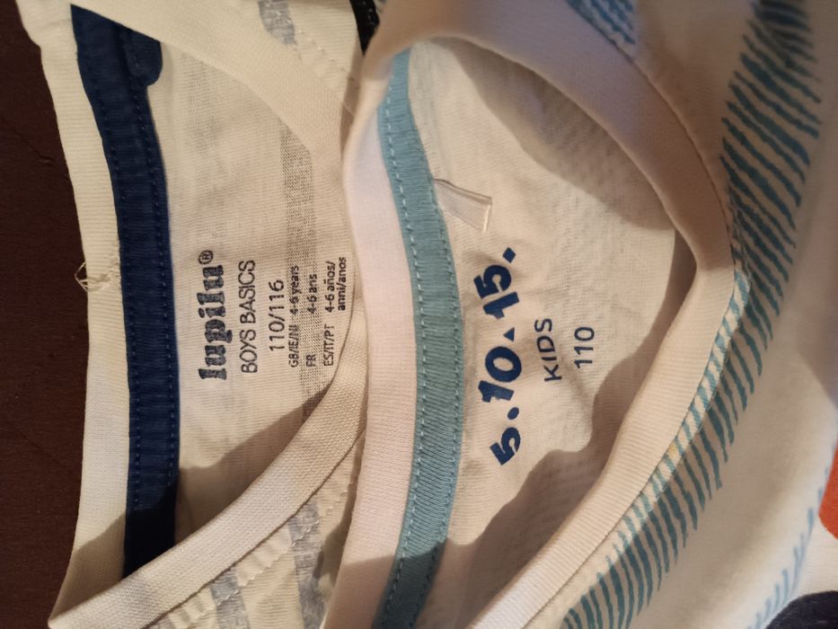 Paczka ubrań chłopiec 110 116