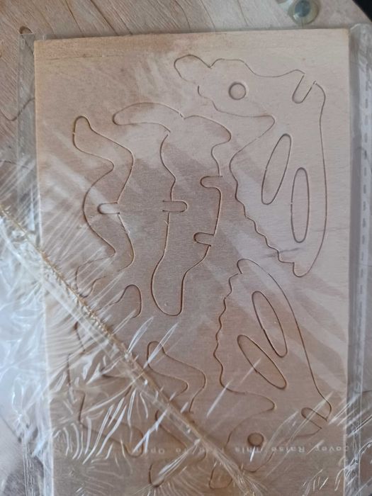 Puzzle em madeira - Animais