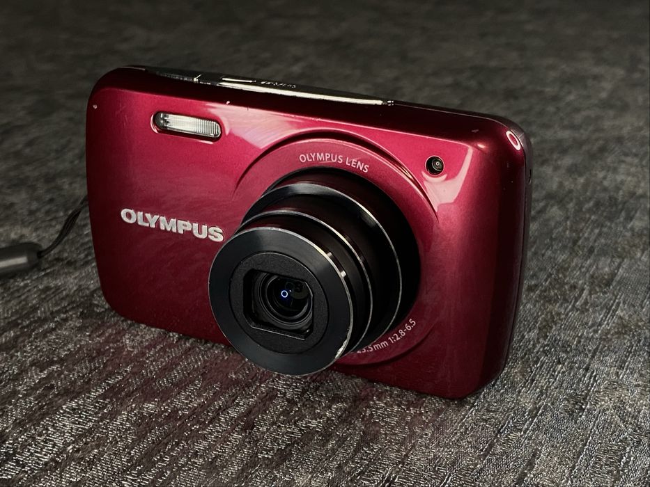 OLYMPUS VH-210 レッド 0097 [動作確認済み] コンパクトデジタルカメラ