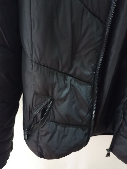 Blusão preto colchoado