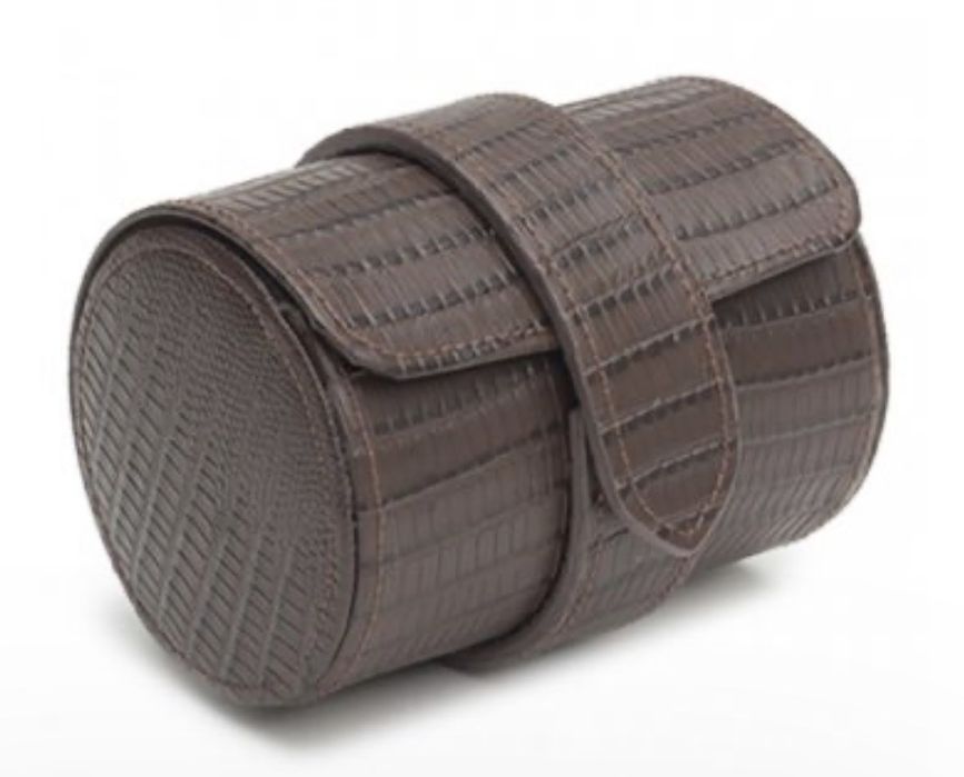 Футляр скринька для годинника WOLF 306195 Blake Single Watch Roll Brown