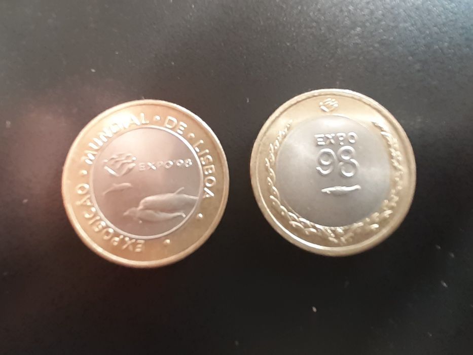 2 Moedas 200 Escudos Expo 98