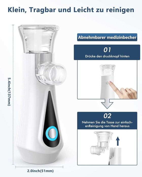 Gvois Inhalator Nebulizator – Zdrowie układu oddechowego w Twoim domu