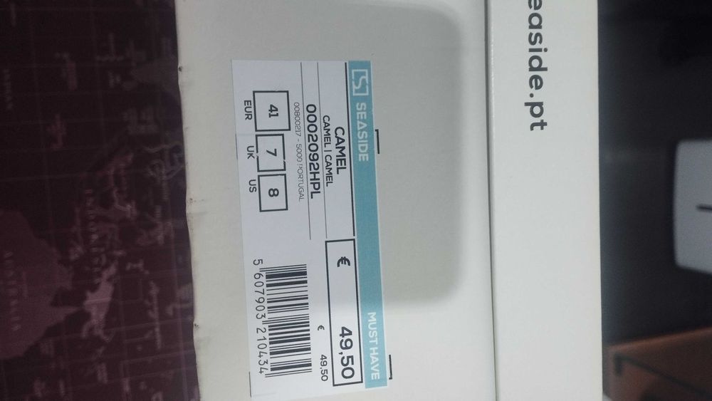 Bota Seaside Em pele cap toe - Fabricado em Portugal - 41