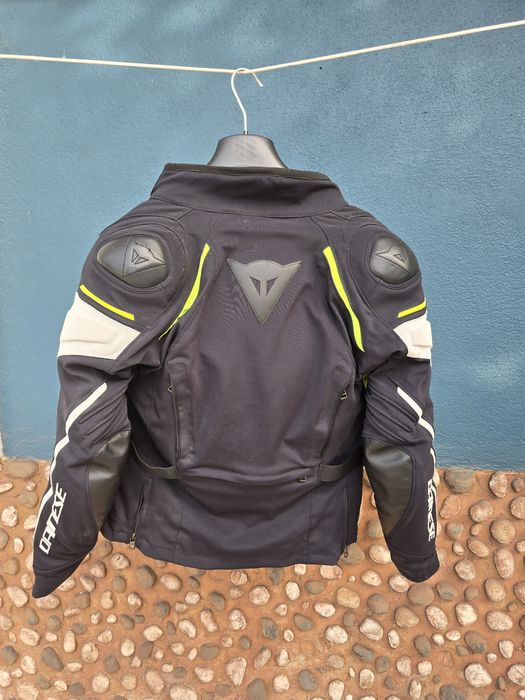 Vendo casaco + protecção costas mota