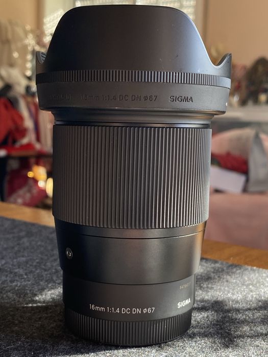 Sigma 16mm f1.4 Sony e-mount