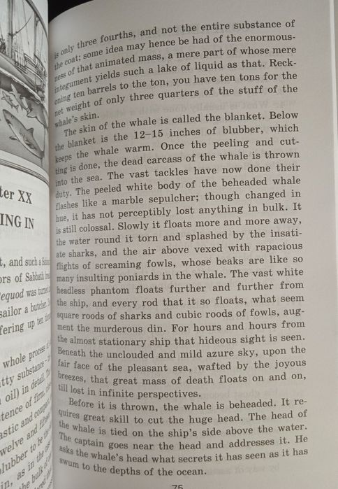 Мобі Дік, читаю англійською, англійська мова