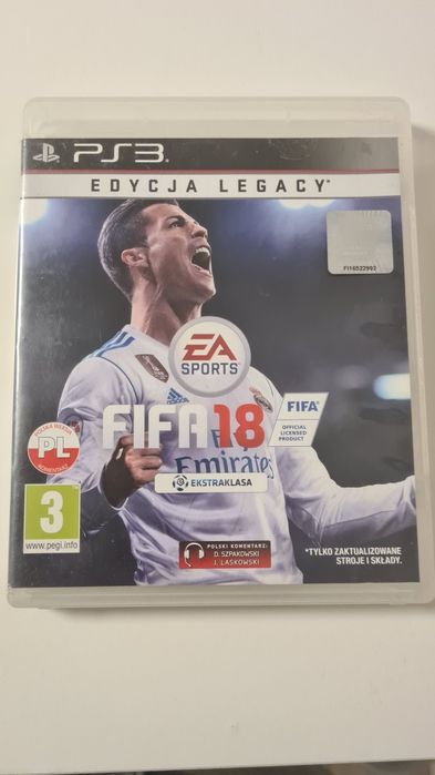 FIFA 18 PS3 edycja legacy