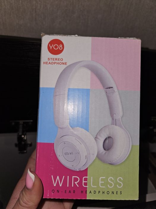 Бездротові навушники з мікрофоном Wireless Headphone