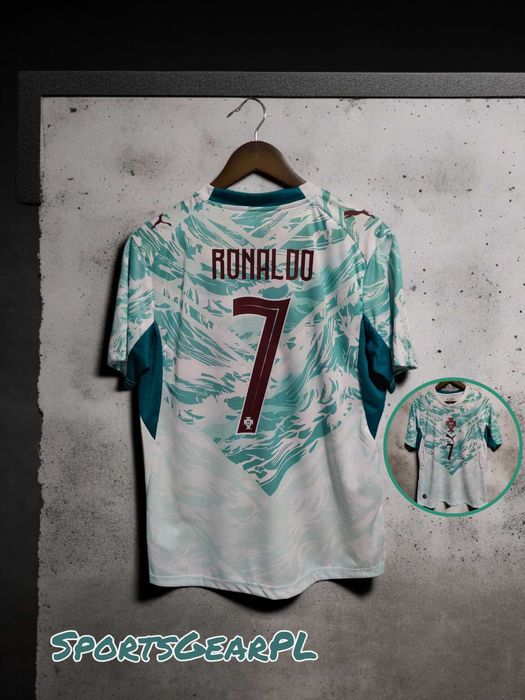 Cristiano RONALDO #7 Portugalia MŚ 2026 Koszulka Wyjazdowa Rozmiar M || Mundial 2026