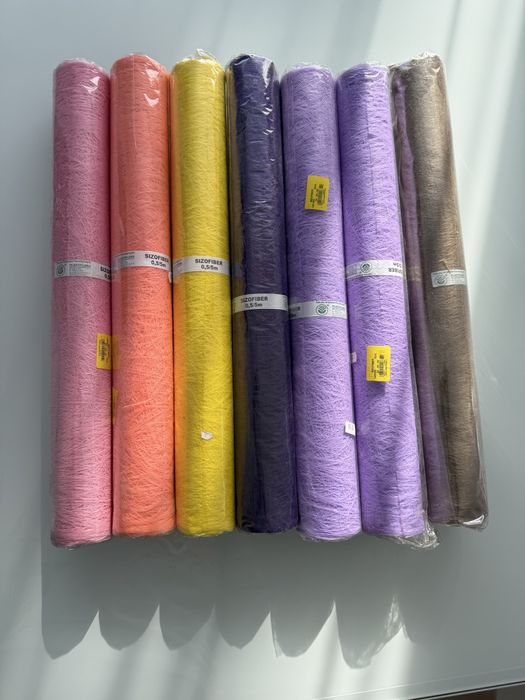 Sizofiber siatka ozdobna do kwiatów rolka