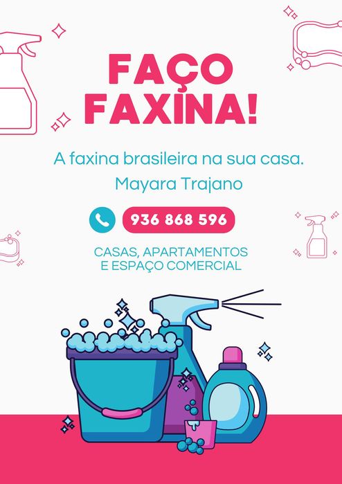 Faxina Residencial e Comercial – Limpeza Caprichada!