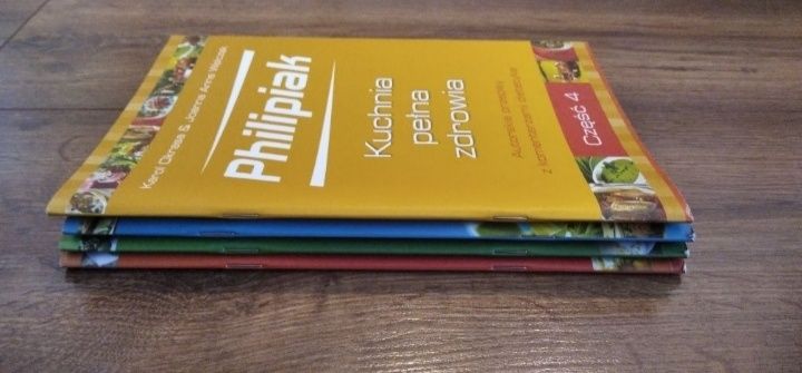 książki kucharskie Kuchnia pełna zdrowia Karol Okrasa 4 części