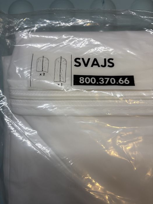 Nowe pokrowce na ubrania IKEA 3 sztuki