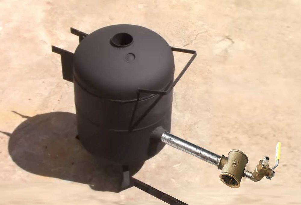 Queimador propano para Mufla - Maçarico