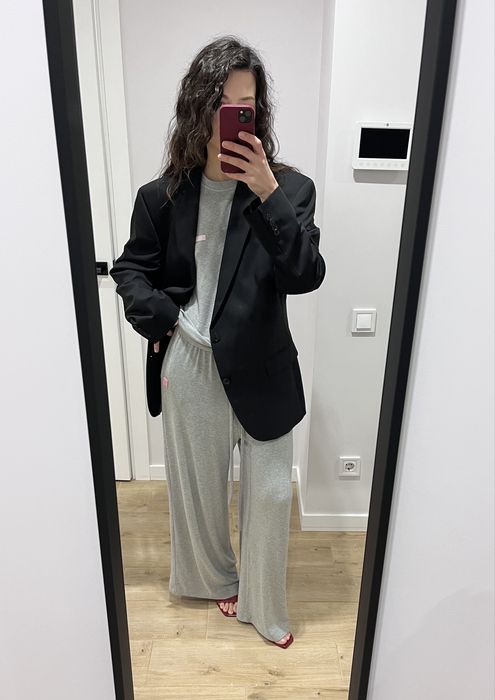 Розкішний вовняний піджак жакет оверсайз від бренду Roy Robson