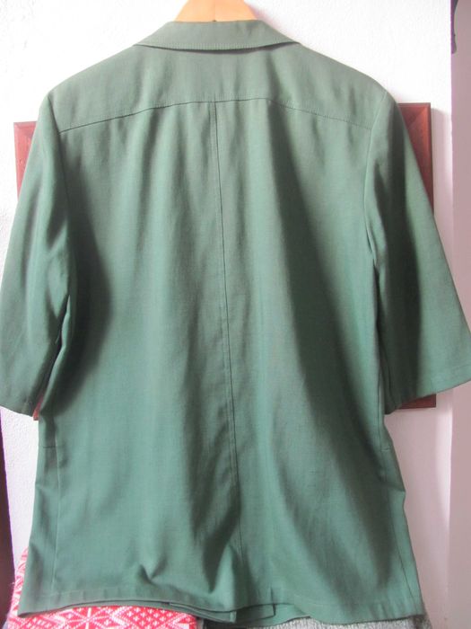 Blazer Hucke meia-manga