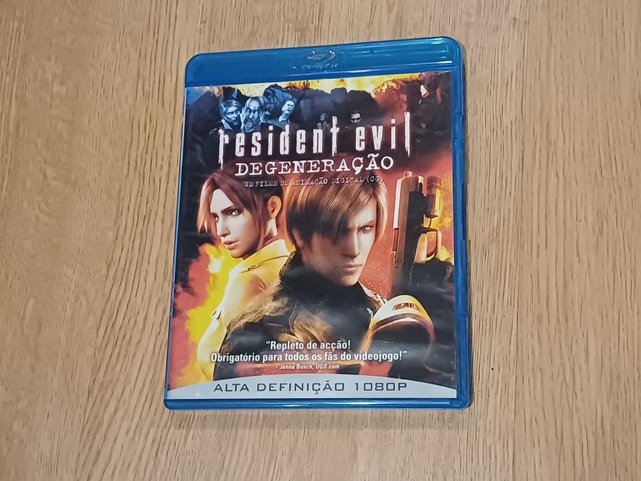 Resident Evil Blu Ray Filme